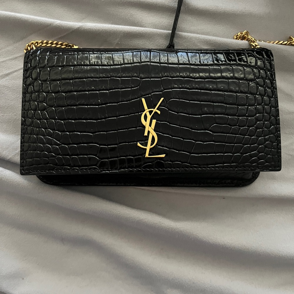 Authentic YSL phone holder purse